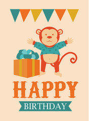 Happy birthday design