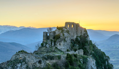 Obraz premium Château de roquefixade
