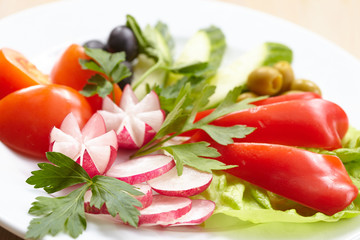 fresh vegetables