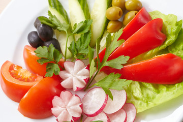 fresh vegetables