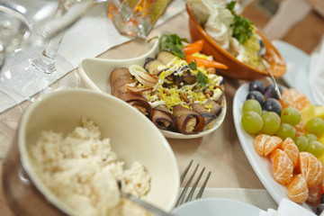 mixed food