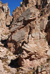 Скалы западного Тянь-Шаня