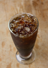 Ice black coffee