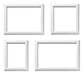 white frame wood background image
