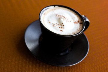Cup of cappuccino