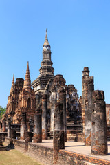 Obraz premium Wat Maha That, Shukhothai Historical Park, Thailand