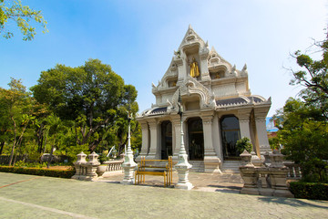 beautiful ancient thai temple in Bangkok thailand
