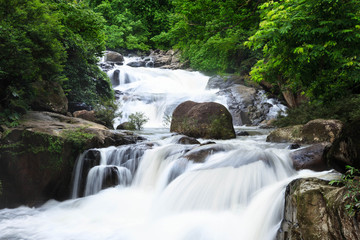 Nang Rong Waterfall in Khao Yai national park, Nakhon Nayok, Tha