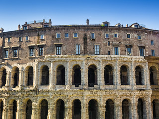 Obraz premium Theatre of Marcellus in Rome