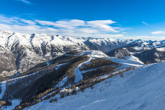 French Alps in Auron
