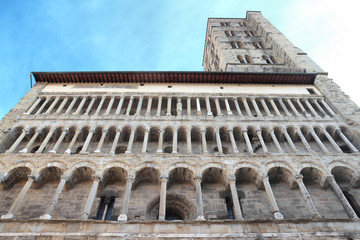 st. Maria church in Arezzo, Tuscany, Italy