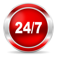 24/7 icon