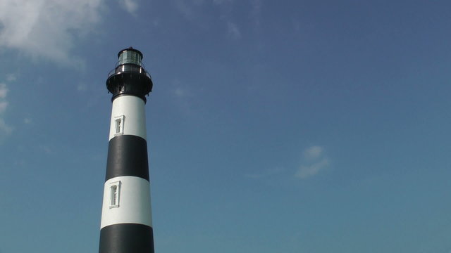 Bodie Island Station Lighthouse close-up