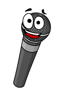 Cartoon handheld microphone