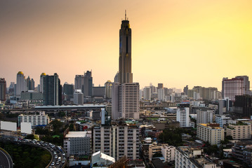 Fototapeta premium Bangkok downtown