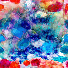 Abstract sea seamless pattern. Vector illustration, EPS 10