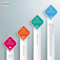 Round Colored Quadrates Bevel Stakes Chart