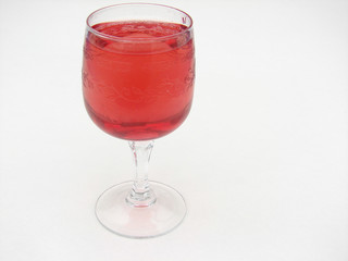 verre rose