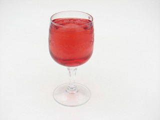 verre rose