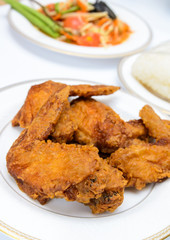 Papaya spicy salad named 