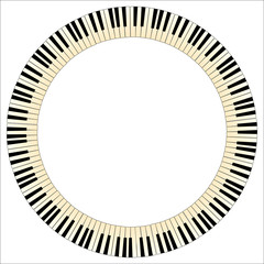Pianom Keys Circle