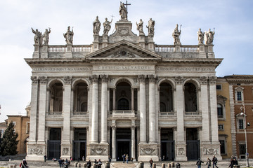 Fototapeta na wymiar Archbasilica of St. John Lateran