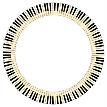 Pianom Keys Circle