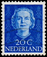NETHERLANDS - CIRCA 1949: A stamp printed in Netherlands, shows