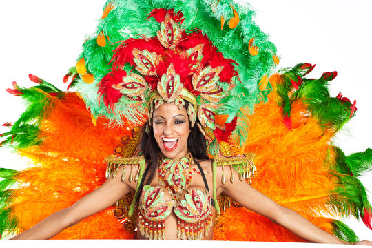 Brazilian Samba Dancer