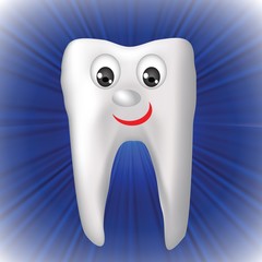 cheerful tooth