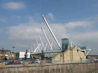 New pedestrian bridge in Stirling