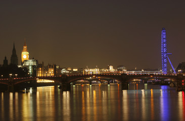 London Skyline, Night