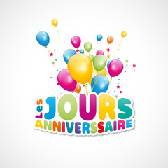 les jours anniversaire
