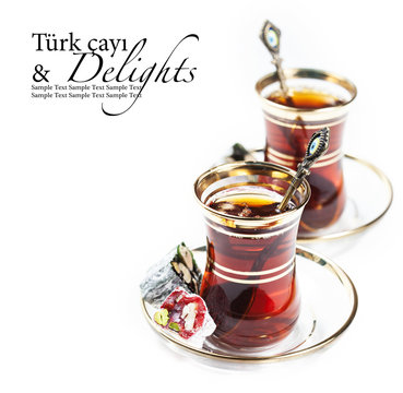 Turkish tea and delights