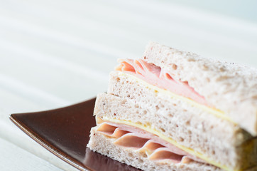 Ham and Cheese Sandwich