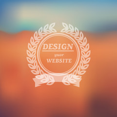 Web and mobile template. Website icons template.