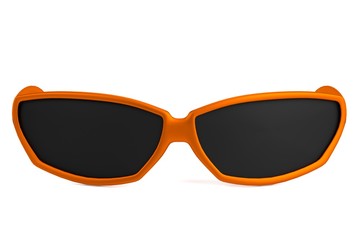 realistic 3d render of sunglasses