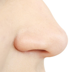 Naklejka premium ludzki nos
