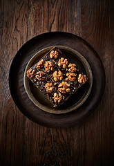 Chocolate Cake with Walnuts