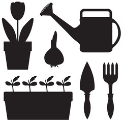 Garden equipment set © agrino