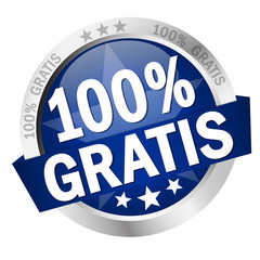 Button mit Banner 