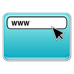 Vector illustration row input. Website. Link. Cursor mouse