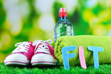 Fitness and healthy life. Conceptual photo