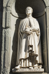 Florence uffizi statue Andrea Orgagna