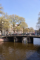 Bridge in Amsterdam, Holland