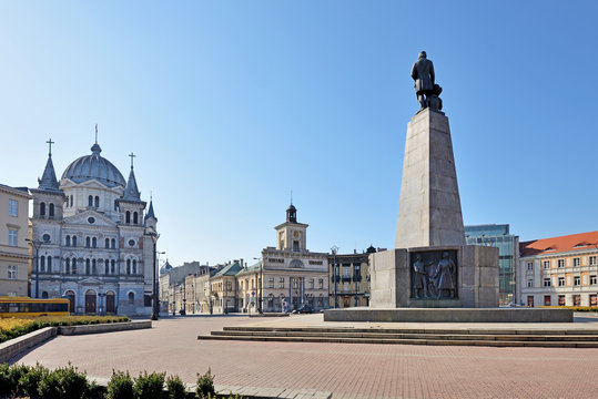 Fototapeta Plac Wolności, Łódź