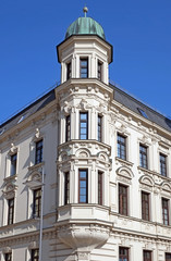 Fototapeta premium Verwaltungsgebäude in Pfaffenhofen