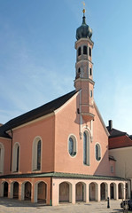 Obraz premium Spitalkirche Hl. Geist in Pfaffenhofen