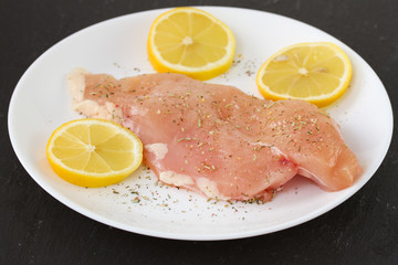 chicken breast with lemon