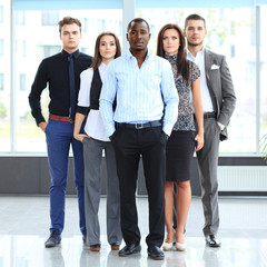 Group portrait of a professional business team